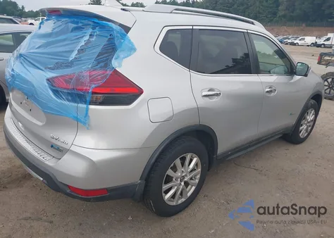 2017 Nissan Rogue Hybrid Sv из США, поврежденный, VIN 5N1ET2MVXHC828724